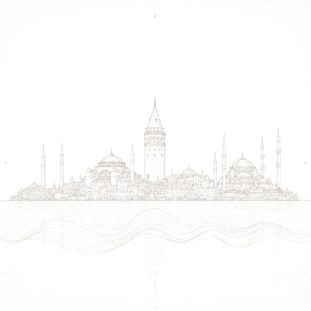 İstanbul mimari skyline